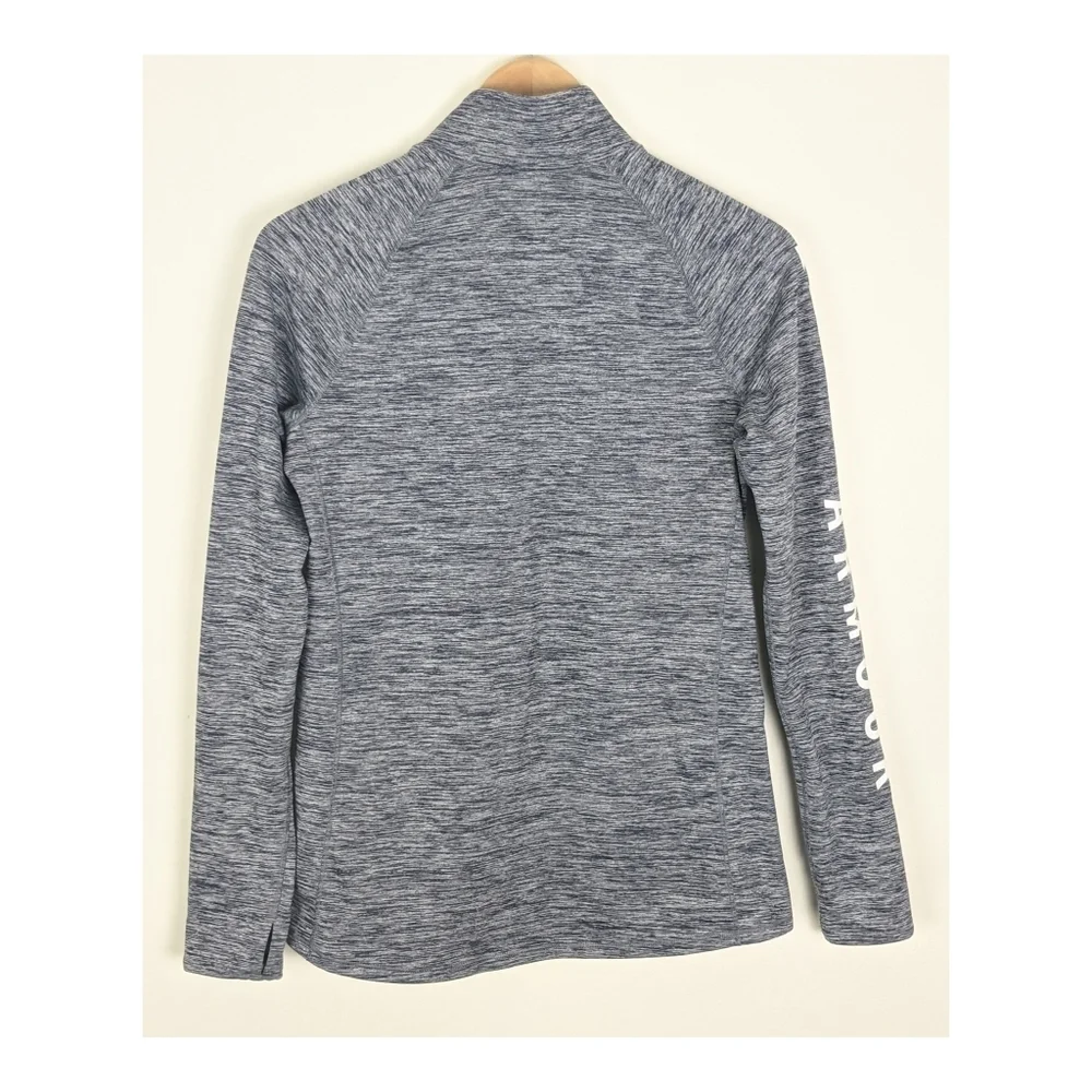 Under Armour Tech Half Zip Pullover Long Sleeve Armour Graphic Women's M Gray - Picture 10 of 10
